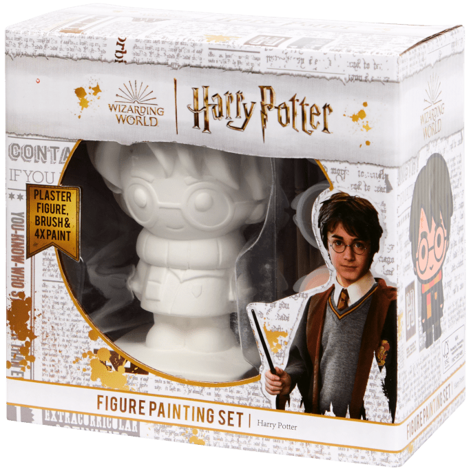 Harry Potter gipsfiguur schilderen