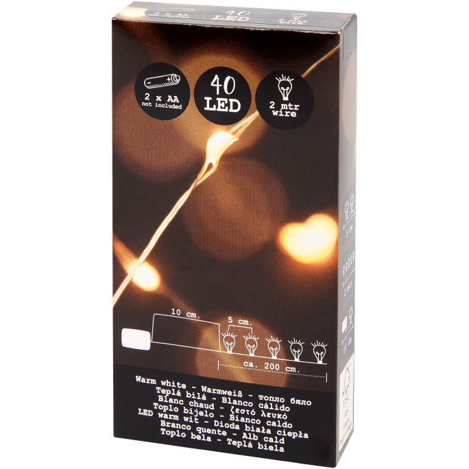 Warm-witte draadverlichting