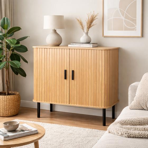 Design kast met schuifdeuren