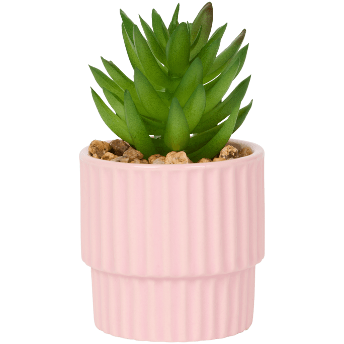 Kunstvetplantje in pot