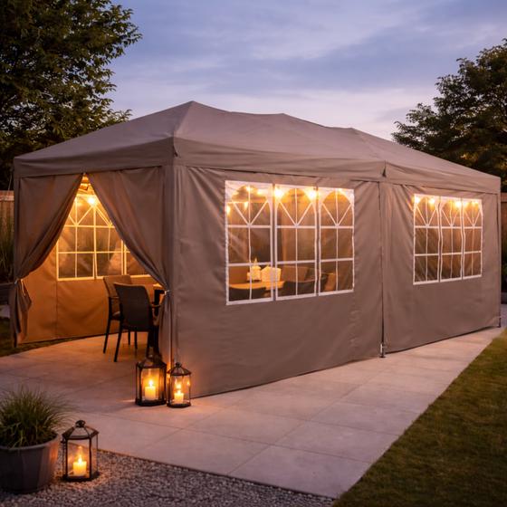 Partytent Easy Up – taupe