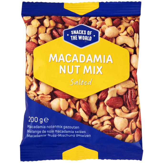 Snacks of the World macadamia notenmix