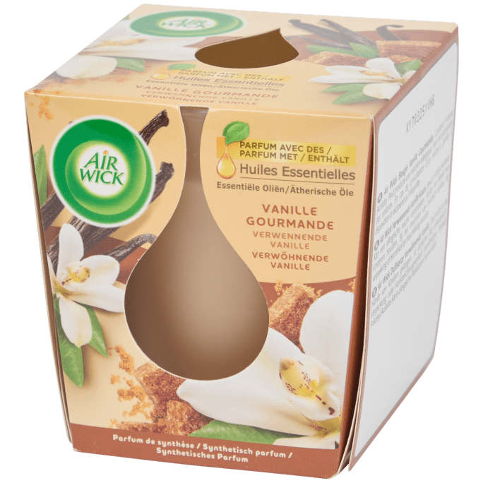 Air Wick Essential Oils geurkaars Heerlijke Vanille