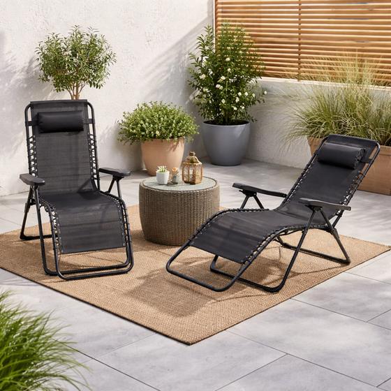 Luxe tuinstoel - set van 2