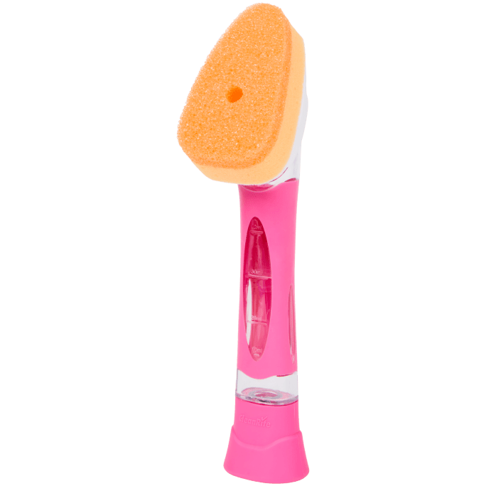 CleanRite scrubborstel met zeepdispenser