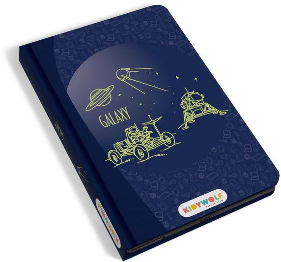 Kidywolf - Kreslicí tablet Kidydraw mini - galaxy