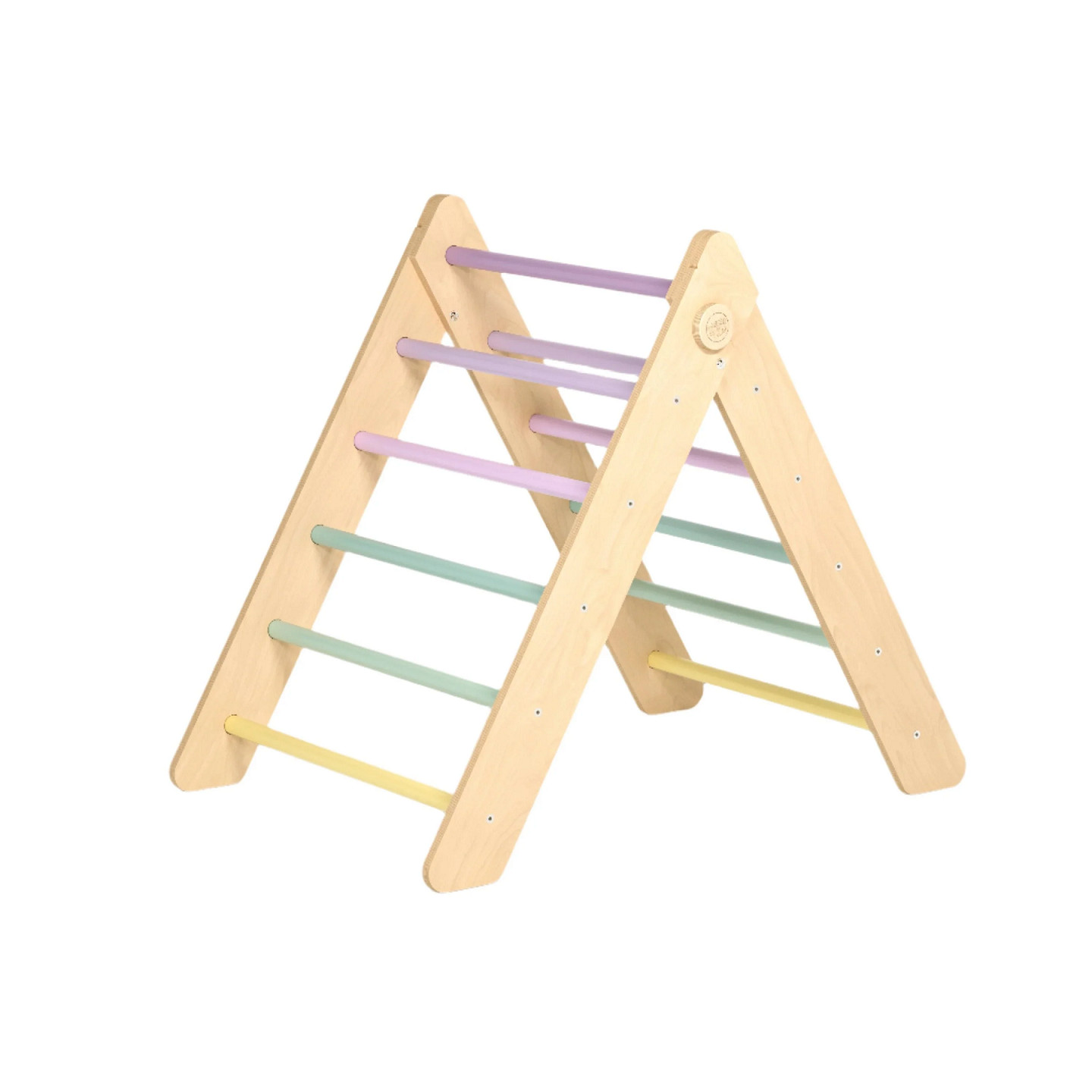 Piklerové trojúhelník pastelový