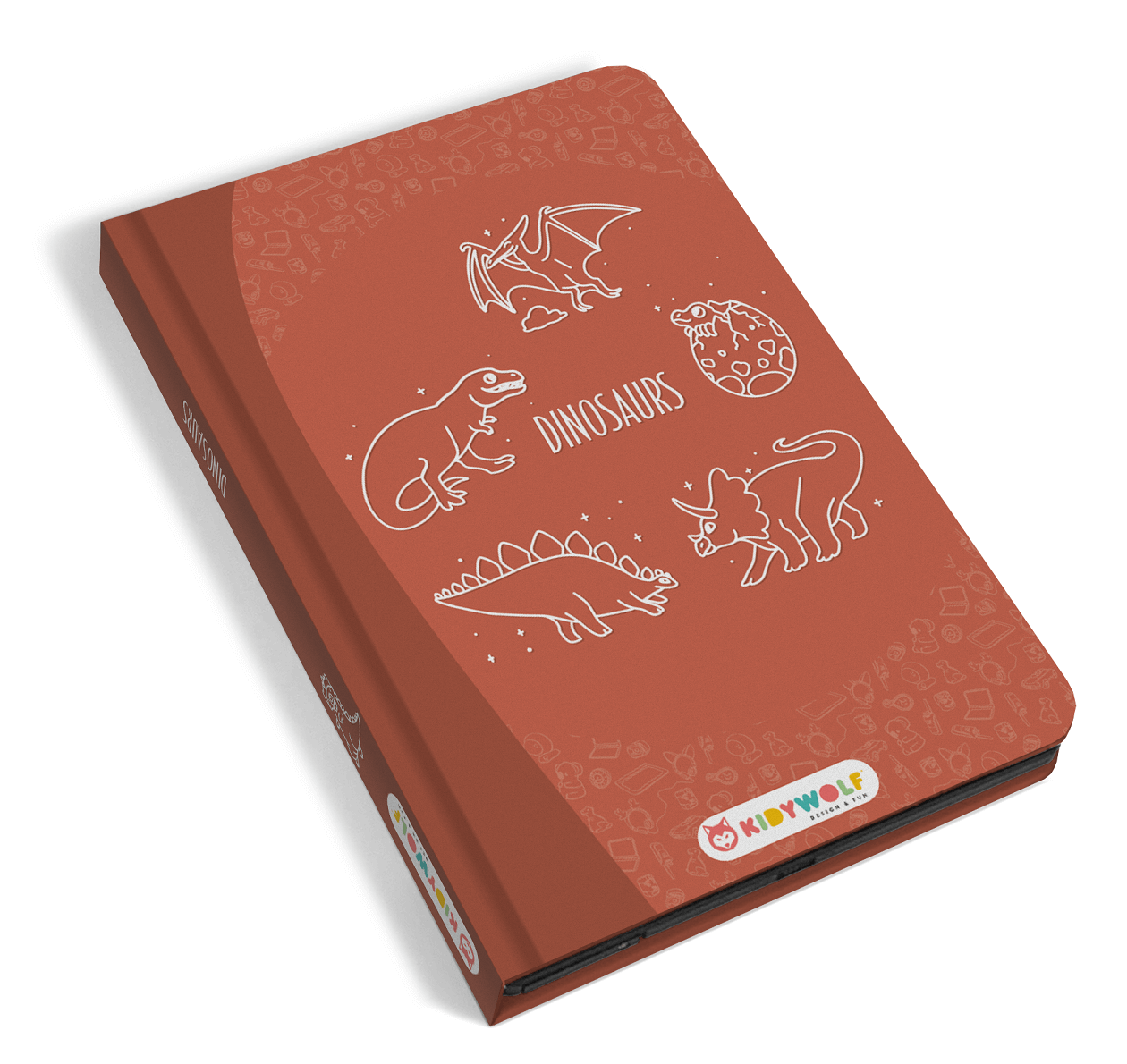 Kidywolf - Kreslicí tablet Kidydraw mini - dinosauři