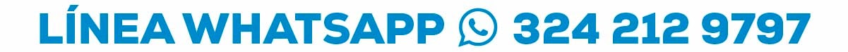 LÍNEA WHATSAPP 324 212 9797