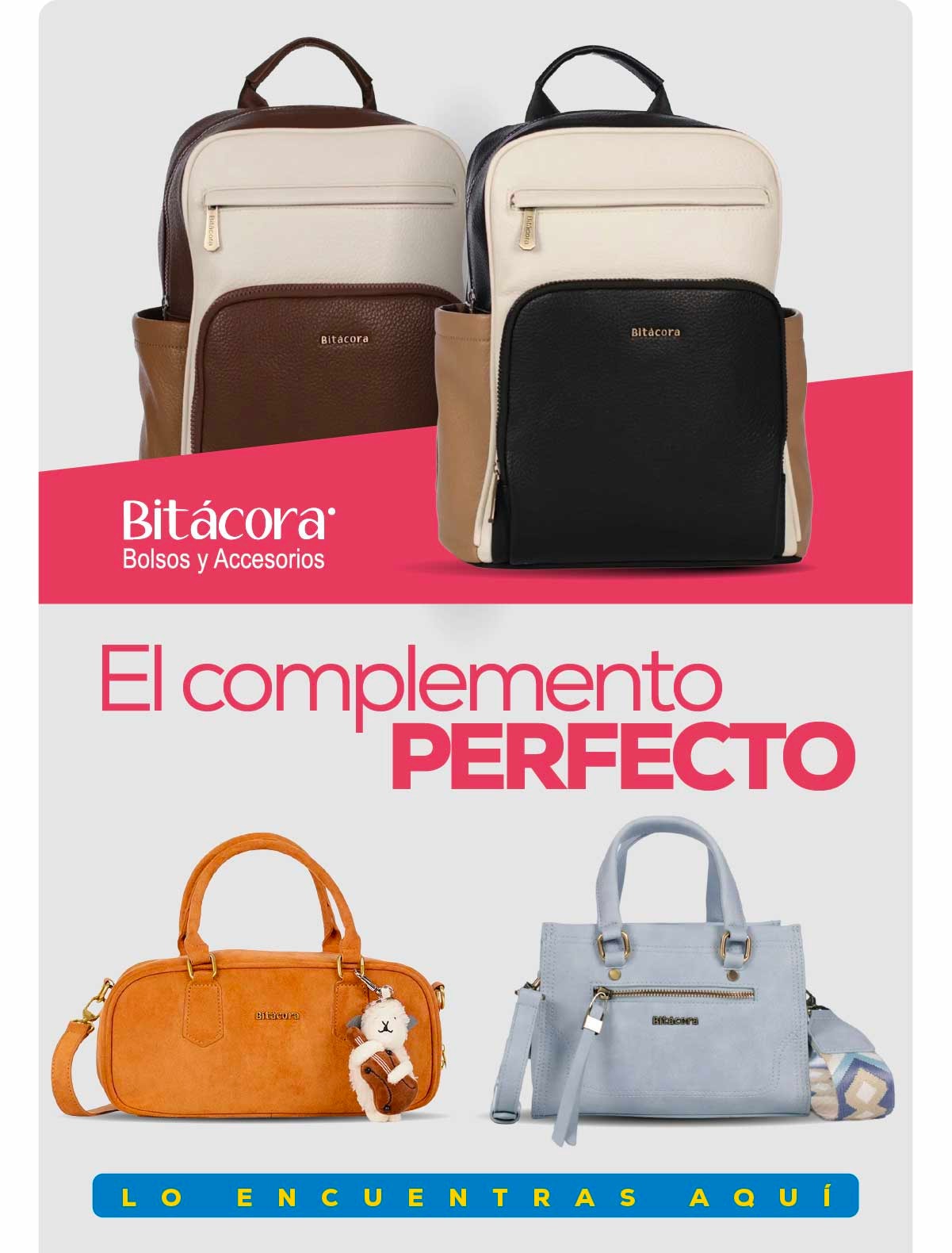 Bitácora Bolsos y Accesorios El complemento PERFECTO LO ENCUENTRAS AQUÍ