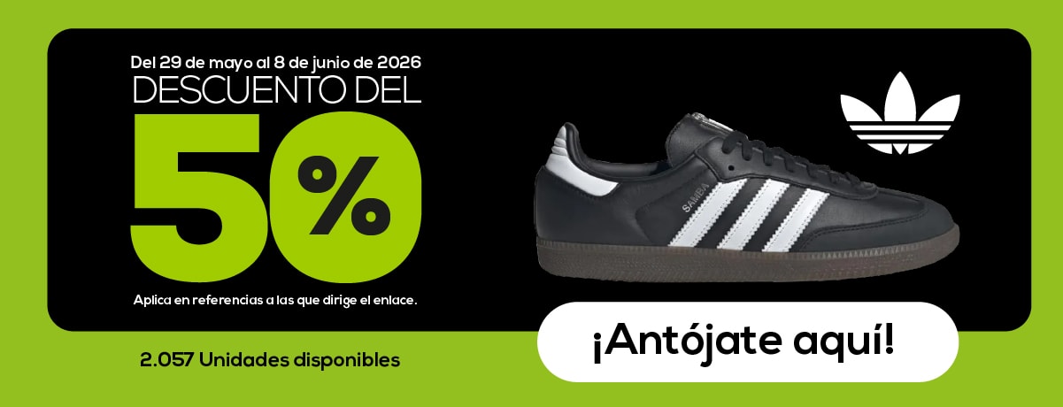 Del 29 de mayo al 8 de junio de 2026 DESCUENTO DEL 5% Aplica en referencias a las que dirige el enlace. 2.057 Unidades disponibles ¡Antójate aquí!