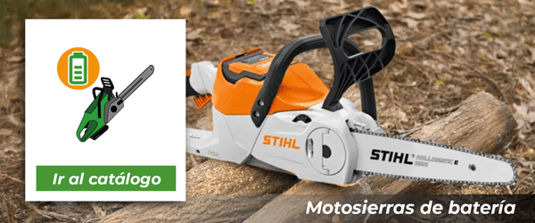Motosierras de batería | Ir al catálogo