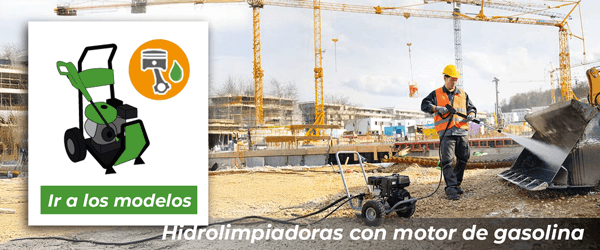 Hidrolimpiadoras con motor de gasolina | Ir al catálogo