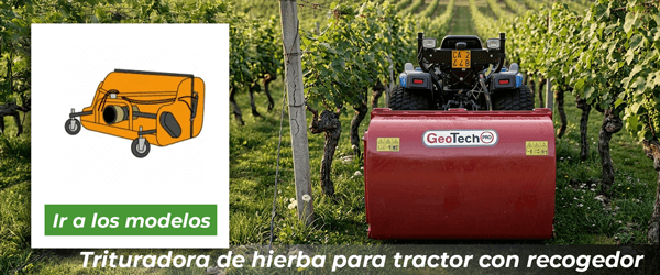 Trituradora de hierba para tractor con recogedor | Ir al catálogo