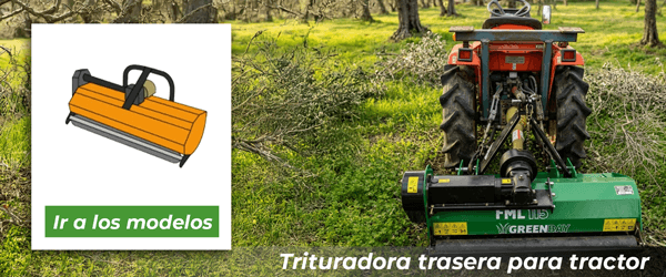 Trituradora trasera para tractor | Ir al catálogo