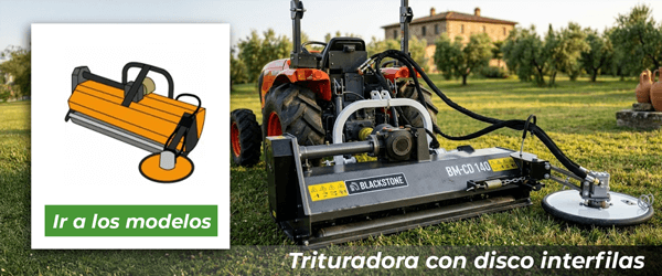 Trituradoras con disco interfilas | Ir al catálogo