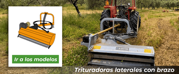 Trituradoras laterales para tractor con brazo | Ir al catálogo
