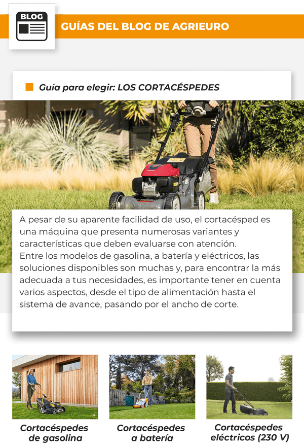 Guía de elección: LOS CORTACÉSPEDES