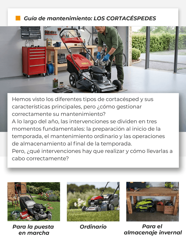 EL MANTENIMIENTO DEL CORTACÉSPED