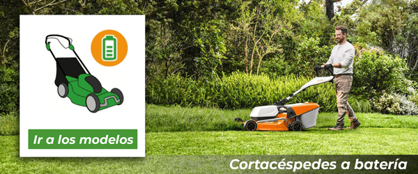 Cortacéspedes de batería | Ir al catálogo