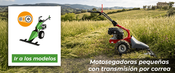Motosegadoras pequeñas con transmisión por correa | Ir al catálogo