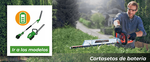 Cortasetos de batería | Ir al catálogo
