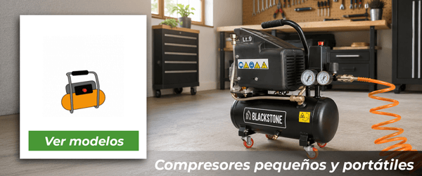 Compresores de aire pequeños y portátiles | Ir al catálogo
