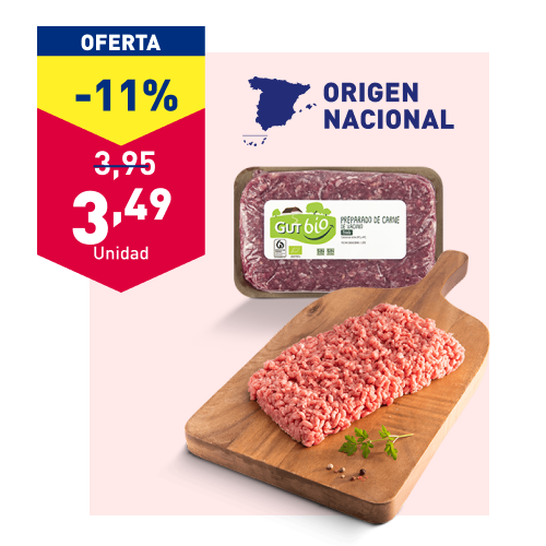 Carne picada vacuno eco