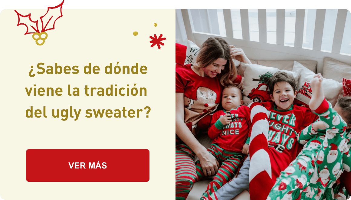 ¿Sabes de dónde viene la tradición del ugly sweater? | VER MÁS