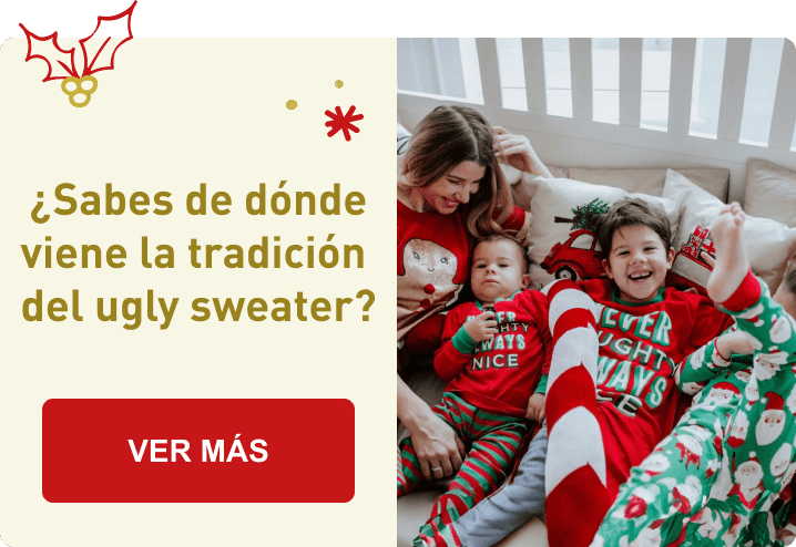 ¿Sabes de dónde viene la tradición del ugly sweater? | VER MÁS