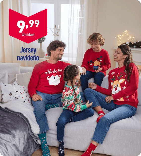 Jersey navideño 9,99 Unidad