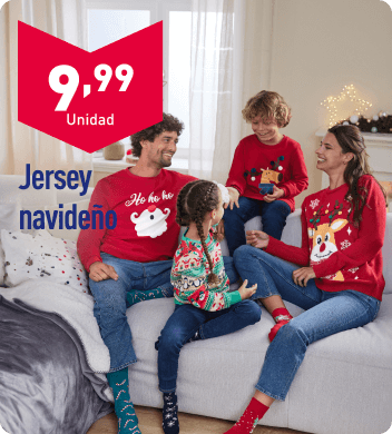 Jersey navideño 9,99 Unidad