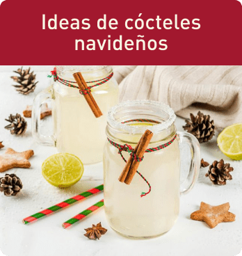 Ideas de cócteles navideños