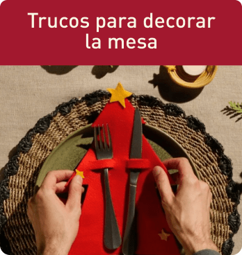 Trucos para decorar la mesa