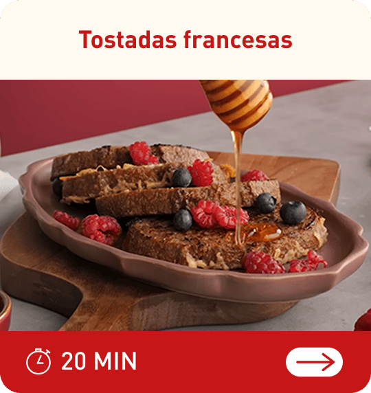 Tostadas francesas | 20 MIN