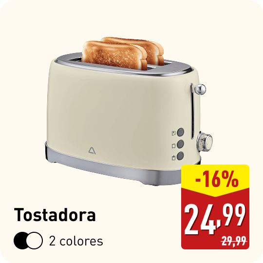 Tostadora 2 colores -16% | 24,99