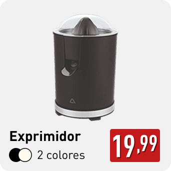 Exprimidor 2 colores | 19,99