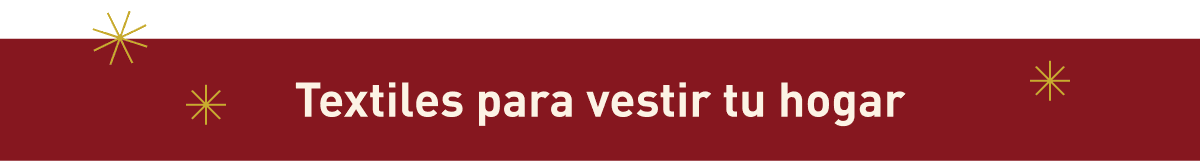 Textiles para vestir tu hogar