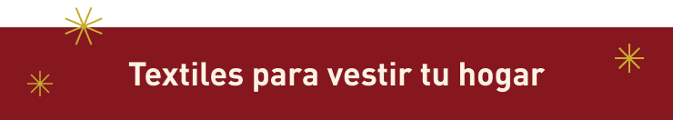 Textiles para vestir tu hogar