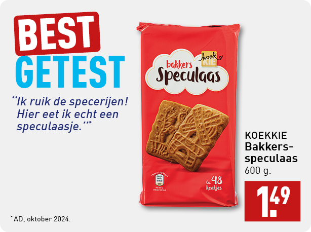 Speculaas winnaar