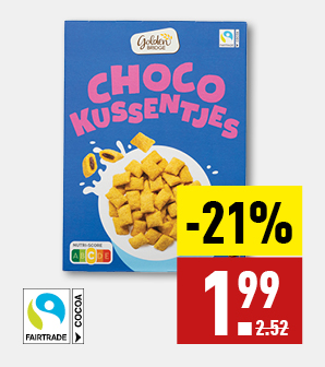 Choco kussentjes