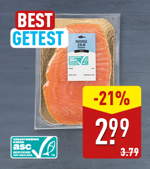 Gerookte Noorse zalm