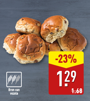 Rozijnen krentenbollen