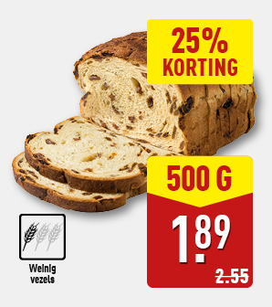 Rozijnenbrood