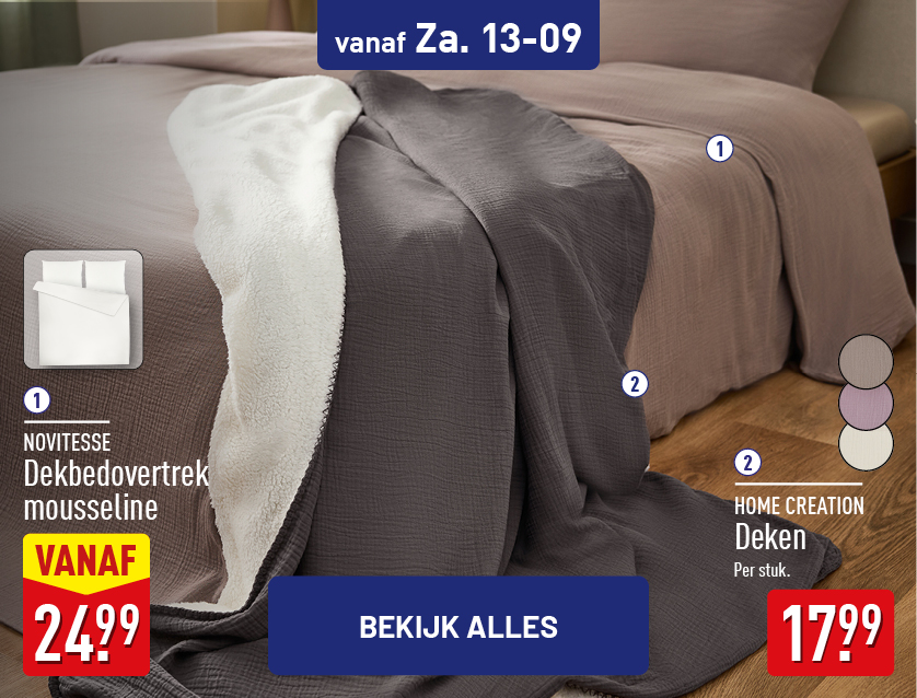 Mousseline beddengoed