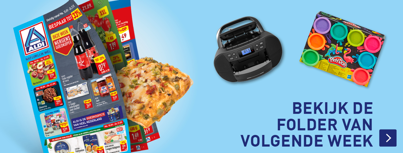 Folder volgende week 