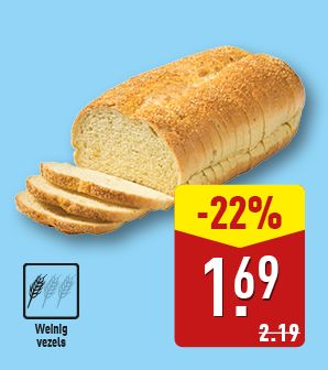 Luxe vloerbrood maïs