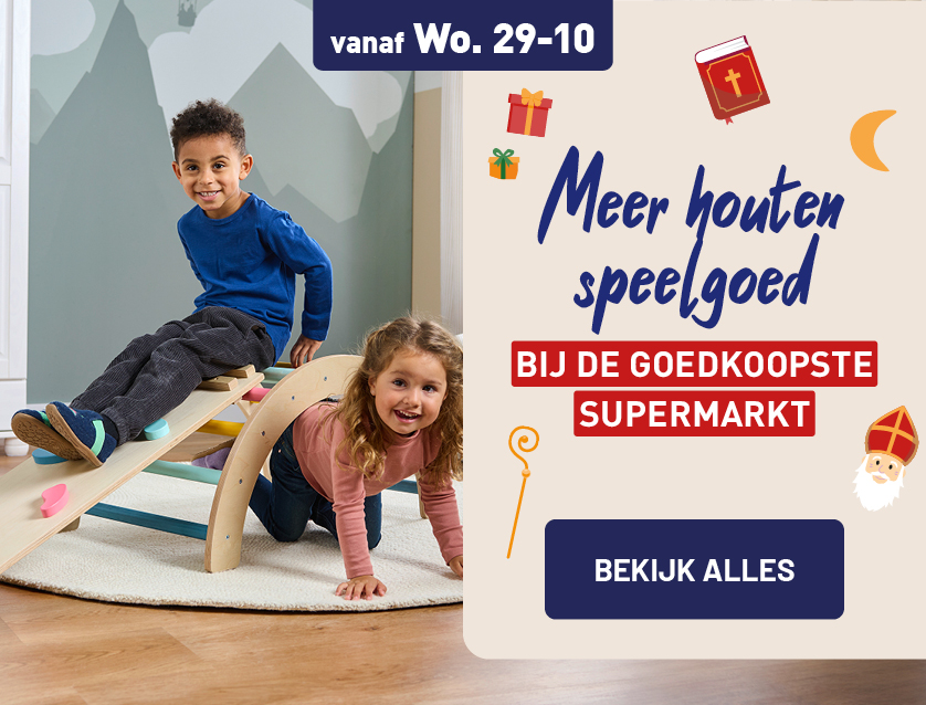 Meer houten speelgoed