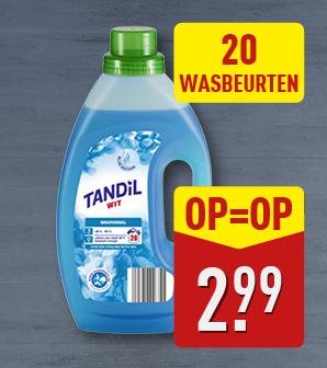 Tandil Wasmiddel wit