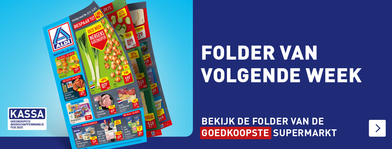 Folder volgende week 